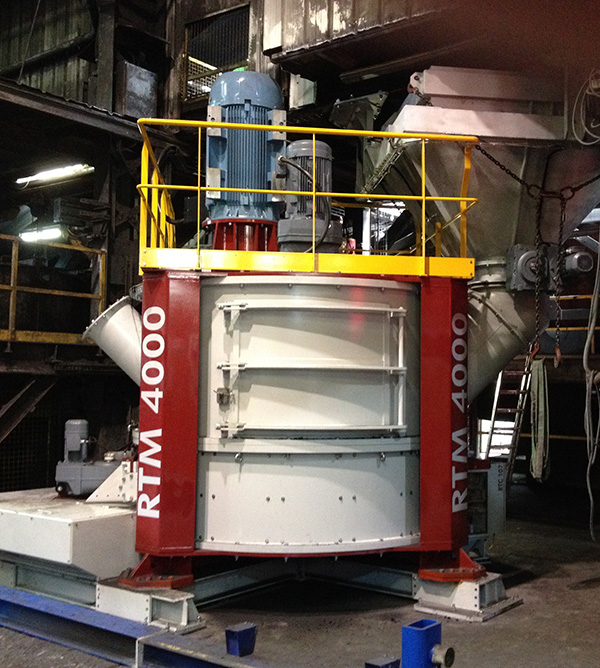 Installing a mixer RTM4000 to Foundries Venissieux